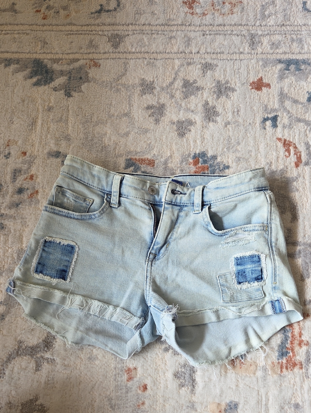 Arizona Jean Company Light Wash Denim Shorts